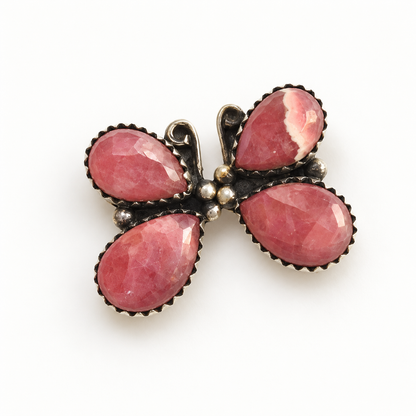 Rose Bloom Pink Jewellery Combo – Floral & Butterfly Collection