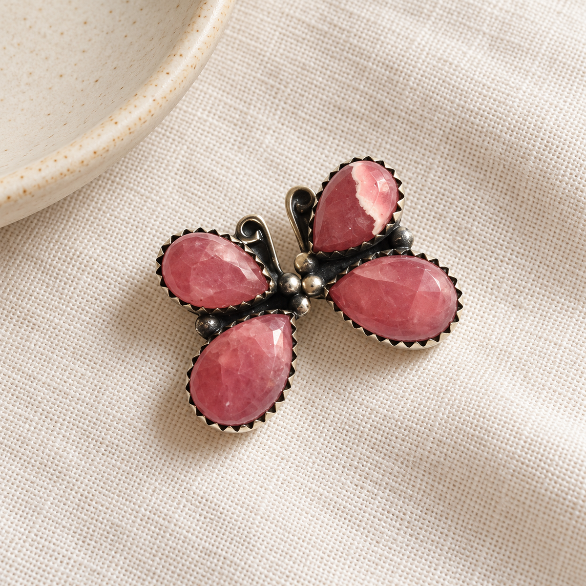 Rose Bloom Pink Jewellery Combo – Floral & Butterfly Collection
