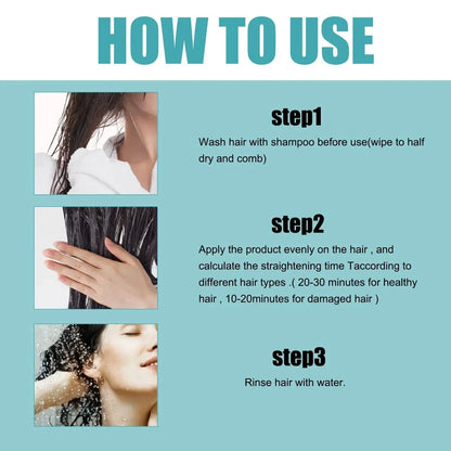Shineluxy™️Hair Straightener Cream with Protein (Pack of 2)