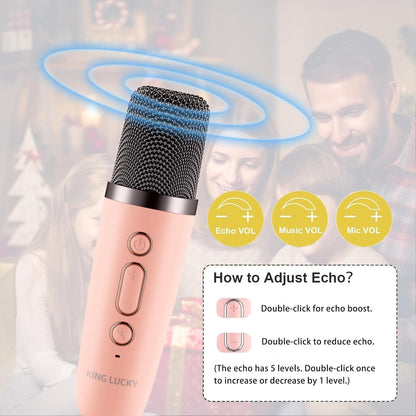 Mini Karaoke Speakers with Wireless Mic